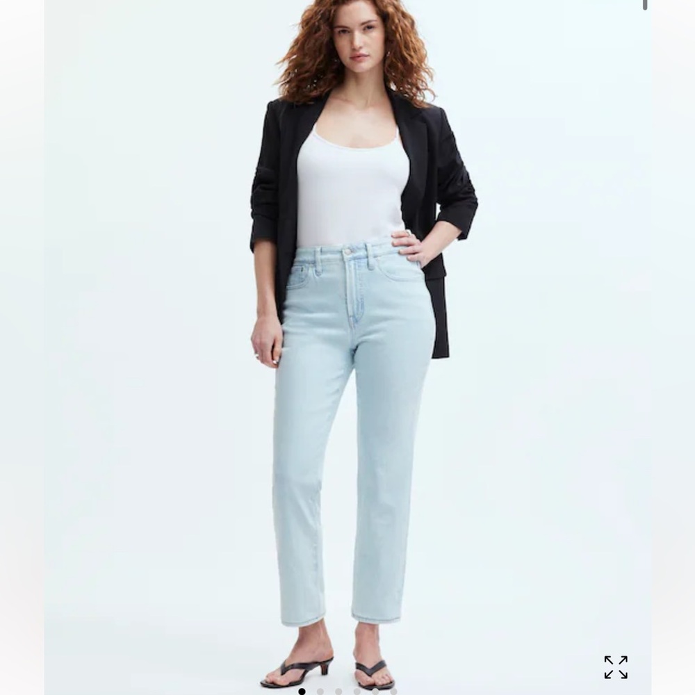 Madewell curvy perfect vintage jeans